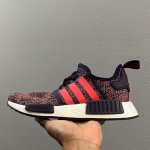 Purple multi color Adidas NMD Big kids size 4/women’s size 6